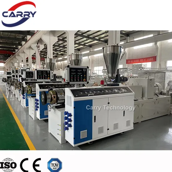 Hot Sale Plastic Extruder Machine for Making PVC HDPE PPR Pipe Tube UPVC Door Board Window Profile WPC Decking Ceiling Wall Panel with Factory Price