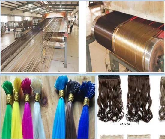 Periwig Wig Hair Fiber Produce Machine
