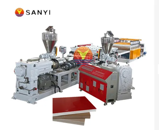 High Speed PVC WPC Foam Board Extruder