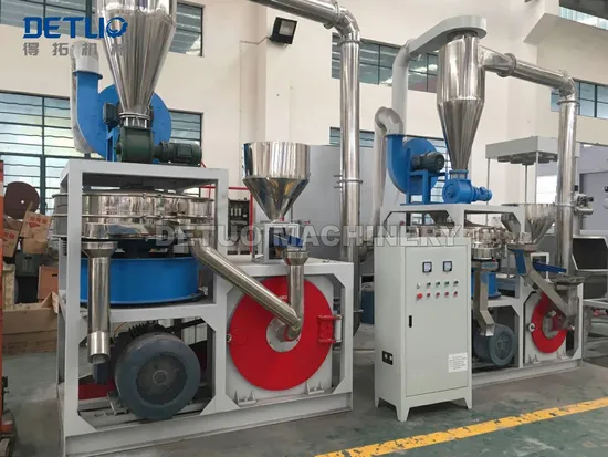 Plastic Pulverizer for Pet Hot Sale Machine of Dt Machinery