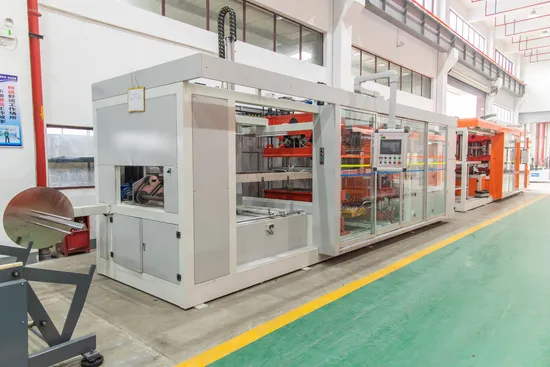 Automatic Thermoforming Machine for Food Boxes