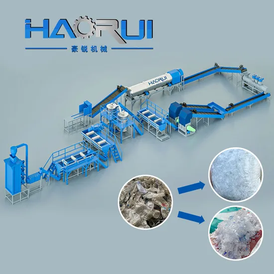 Factory Direct Pet Flake Plastic Bottles Bottle Recycling Wash Recycle Recycling Machine