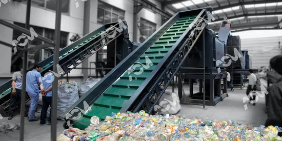 Fully Automatic Waste Plastic Washing Recycling Machine for Pet Bottle