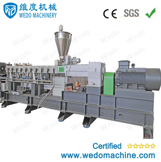Recycled Plastic Pet Pelletizing Flakes Recycling Machine