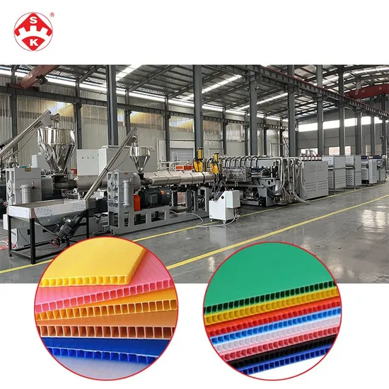 PC Hollow Sheet Roofing Sunshine Panel Extrusion/Production Line Extruder Extrusion Machine