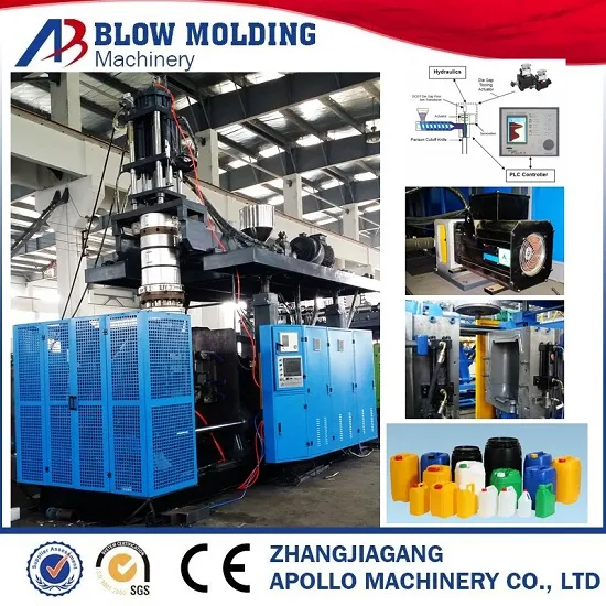 Hot Sale China 4L~30L HDPE Jerry Cans/Bottles Blow Molding Machine