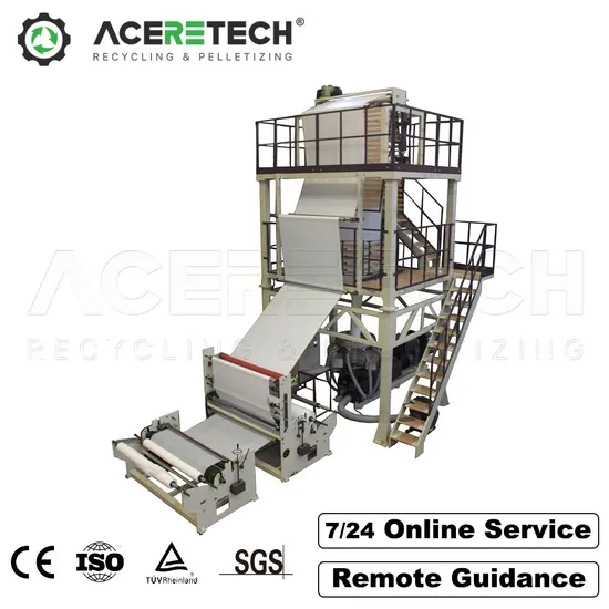 120-1350mm HDPE/MDPE/HDPE+LLDPE T-Shirt/Shopping/Garbage Bags Film Blowing Machine