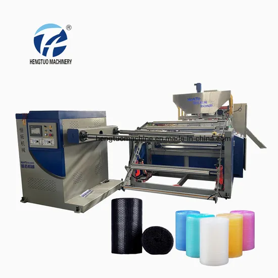 New Design High Quality Air Bubble Film Making Machine Exported to Kazakhstan