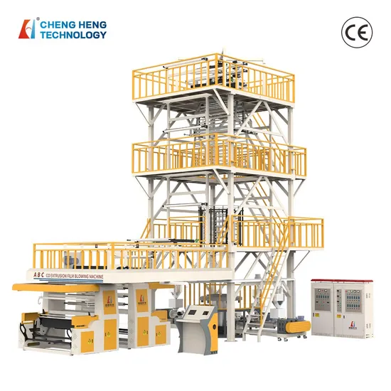 Chengheng Factory Price Hot Sale 2000 2400mm ABC (IBC) Three Layers Co-Extrusion PE Plastic Blown Film Production Line