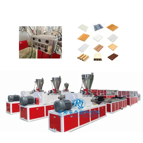 Plastic UPVC/PVC/WPC Ceiling/Wall Panel/Fence/ Floor Tile/Wood Plastic/Door Board/Cable/Window /Gutter Profile Extrusion Extruder Making Machine