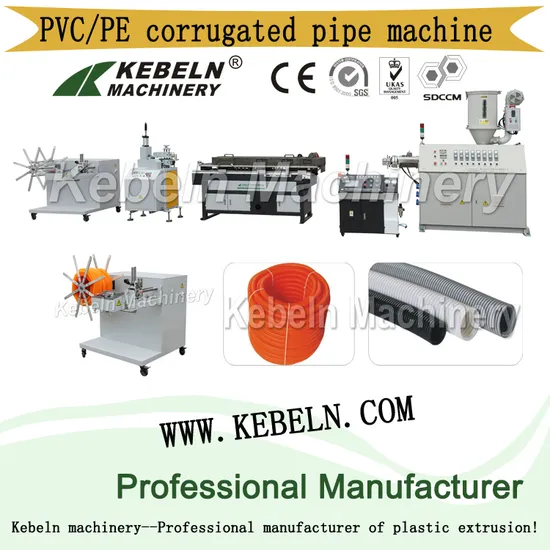 PE High Speed Corrugated Pipe Extrusion Line