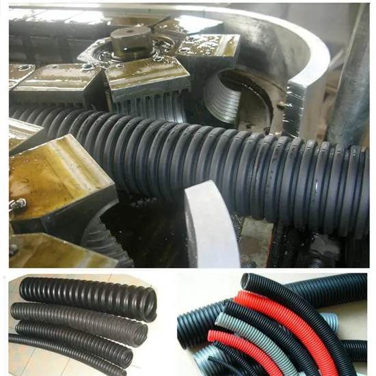 Plastic Corrugated Drain Pipe HDPE Corrugated Double Wall Plastic Tube HDPE Tube Making Machine