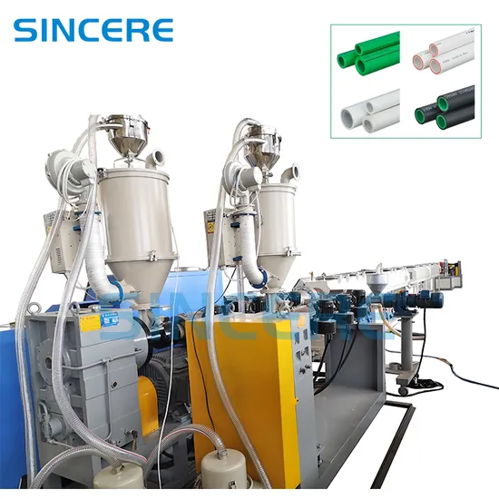 Plastic PE PPR Pipe Making Machine PE PPR Pipe Manufacturing Machine Extrusion Line for Water Supply Drain Electric Conduit
