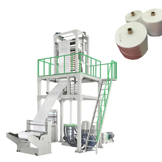 ABA Plastic HDPE LDPE Film Extruder Blowing Machine Three-Layer Extrusion Film Making Blown Machines