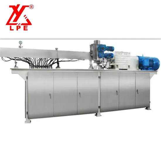 PP Pb PE PPR HDPE Pipe Granule Making Line Plastic Extrusion Machine