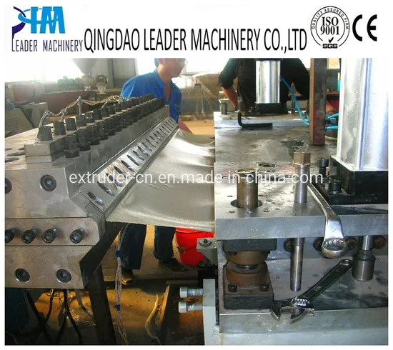 PVC PP Corrugated Sheet Extrusion Machine