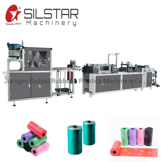 Plastic Biodegradable Garbage Bag Making Machine for Pet Dog Poop Bag Plastic Biodegradable Garbage Bag Making Machine for Pet Dog Poop Bag