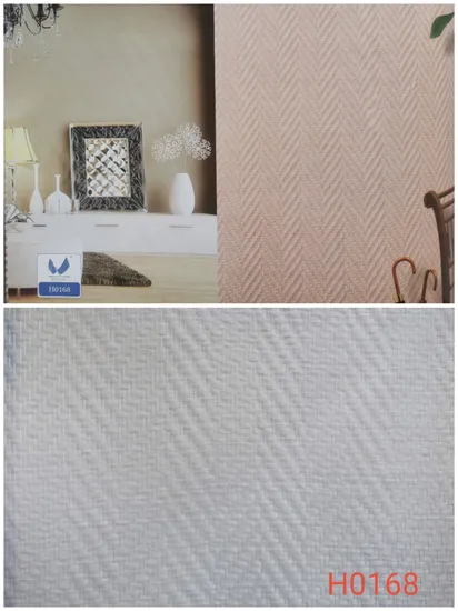 Classicism Layout Fiberglass Wallcovering for Theater and Library