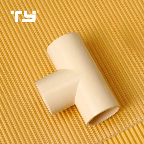 NSF Proved High Quality CPVC ASTM D2846 Plastic PVC Tee CPVC Pipe Fitting