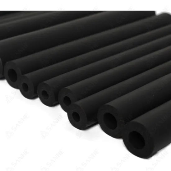Black Rubber Thermal Insulation HVAC Foam Tube for Refrigeration Copper Pipe Sh-1-1/4