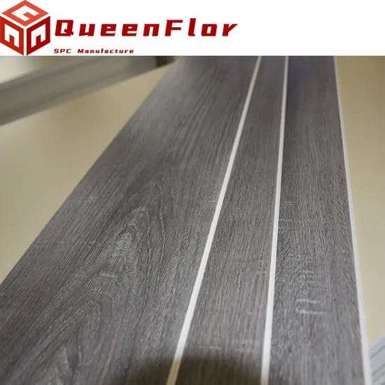 Luxury Deep Embossed Fireproof Soundproof Formaldehyde Free Home Decoration PVC Spc Laminate Flooring