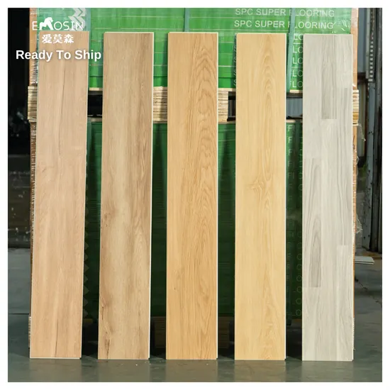 Fireproof Rigid Core Inhomogenius Original/Recycled Wood/Plastic Flooring