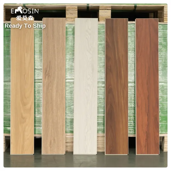 Ecofriendly Fireproof Wear Resistant Original/Recycled PVC/Spc Parquet Madera