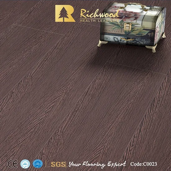 Household 12.3mm HDF Pearl Warerproof Laminated Flooring