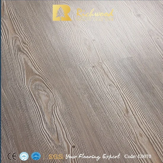 Household 12.3mm HDF Pearl Warerproof Laminate Flooring for Living Room