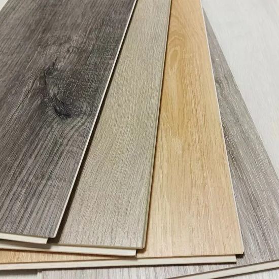 Spc Stone Vinyl PVC Plastic Flooring Tiles Waterproof Click Spc Vinyl Flooring Anti Slip 3.5mm-8.0mm