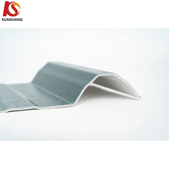 ASA UPVC Modern Design Style Plain Roof Tiles