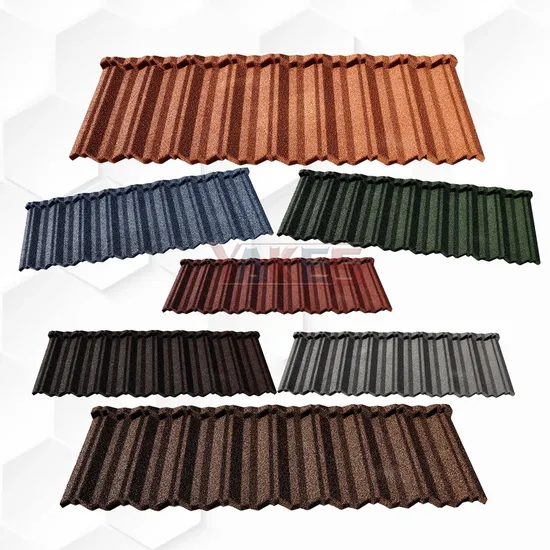 Bulksale High Quality, Low Price and Fast Installation, Steel Clip Lock Heatproof Sheet Stone Chips Coated Roofing Tile Roof Material