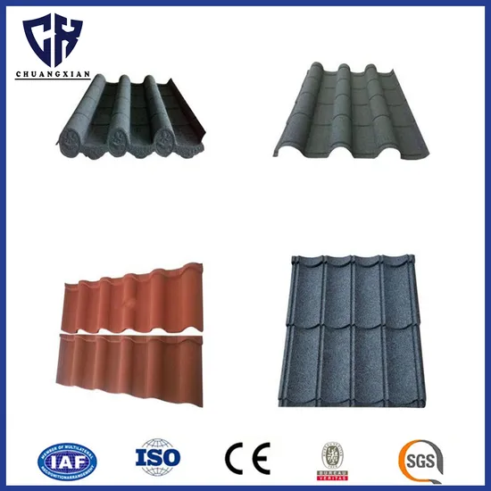 Wholesale Color Stone Coated Metal Roof Tile Roofing Sheet
