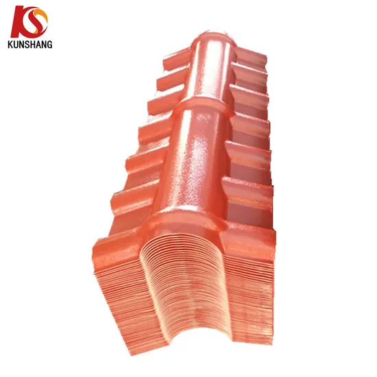 Synthetic Resin PVC Roofing Tiles Building Material