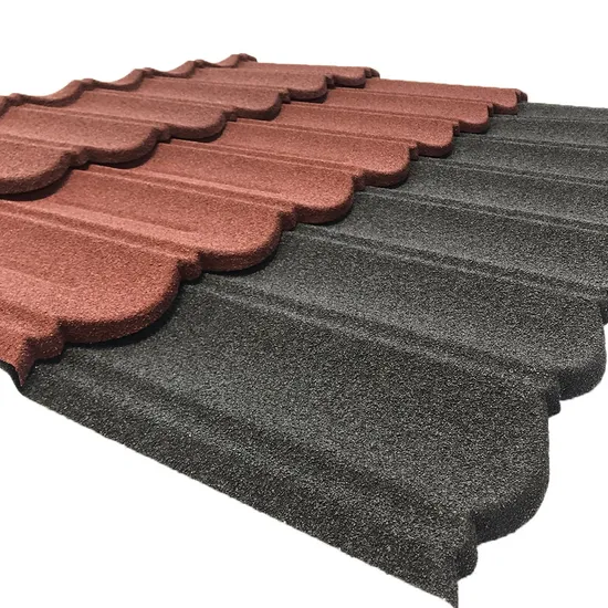 China Galvanlume Stone Coated Metal Roofing Materials Shingle Roof Tile
