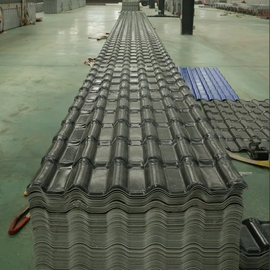 5 Years Warranty Traditional Weatherproof House Villa Roofing Long Lasting Lifetime ASA Surface Coated UPVC Roofing Sheet PVC Roof Board Sheet Tile
