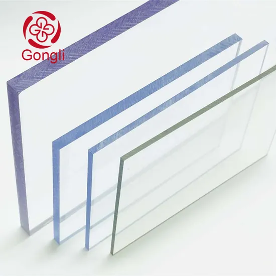 Custom Size PC Boards 10mm Polycarbonate Sheets Roofing Solid Polycarbonate Sheet