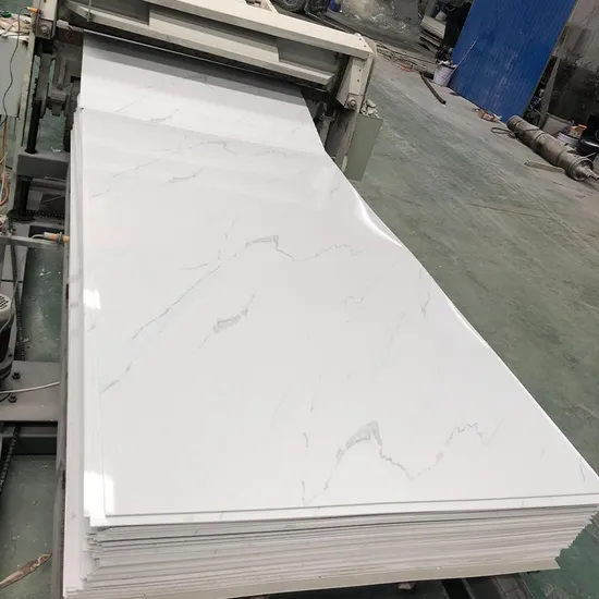 Wholesale Alternative PVC Marble Sheet Polymer Plates for The Wall Decoration