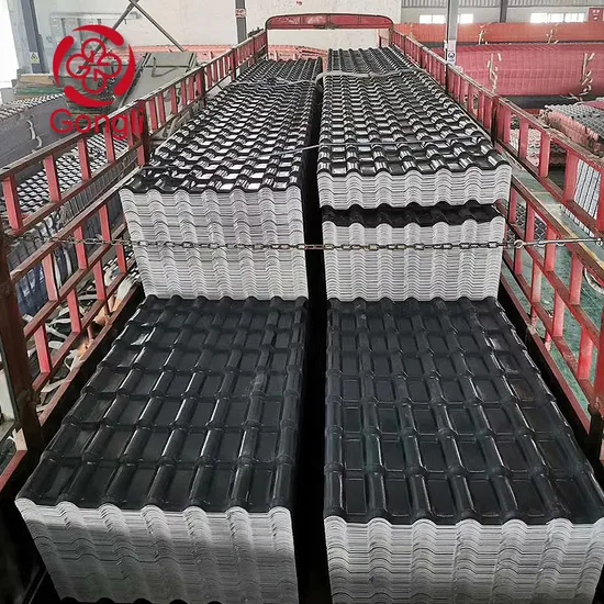 30 Years Warranty Spanish Synthetic Resin Roof Tiles PVC Roof Sheet Prices Plastic Roofing
