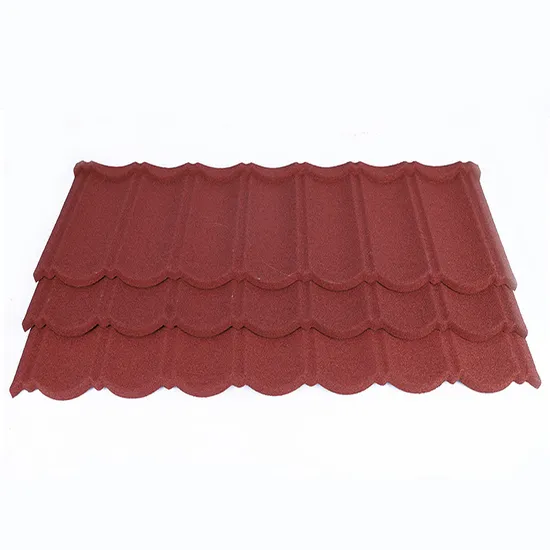 High Quality Colorful Stone Coated Steel Metal Roofing House Roof Tile