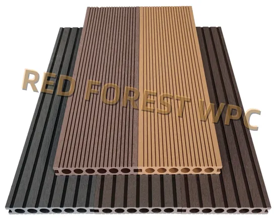 Hot Sell Outdoor Waterproof Color Wood Plastic Composite WPC Decking Flooring
