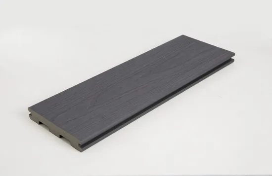 High Impact Resistance Maintenance Free Semi Solid Wood Plastic Composite Coextrusion Decking