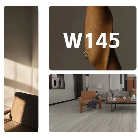 Durable and Stable Click Interlocking Spc Vinyl Flooring for Indoor Spaces