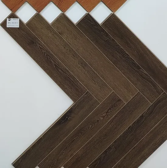 Herringbone Click Lock Flooring Tile Plank Rigid HDF Laminate Wood Flooring