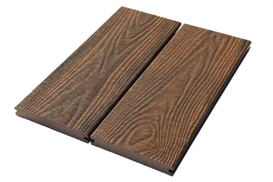Eco Friendly Exterior WPC Composite Solid Decking for Terrace