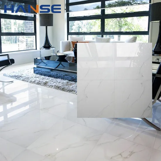 Modern High End 60 60 Ceramic White Porcelain Floor Tile