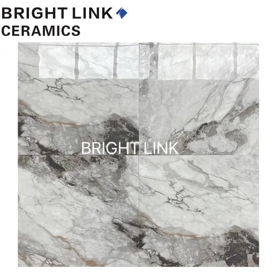 Jade Design Glossy Finish 600*600mm Glazed Polish Bathroom Porcelain Floor Tile