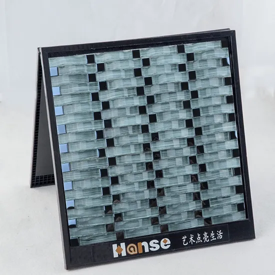 European Style Modern Wall Decoration 300X300 Crystal Mosaic Tile