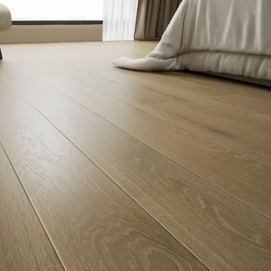 7-15 mm Laminate Oak Sandalwood Solid Wood Flooring for Hotel