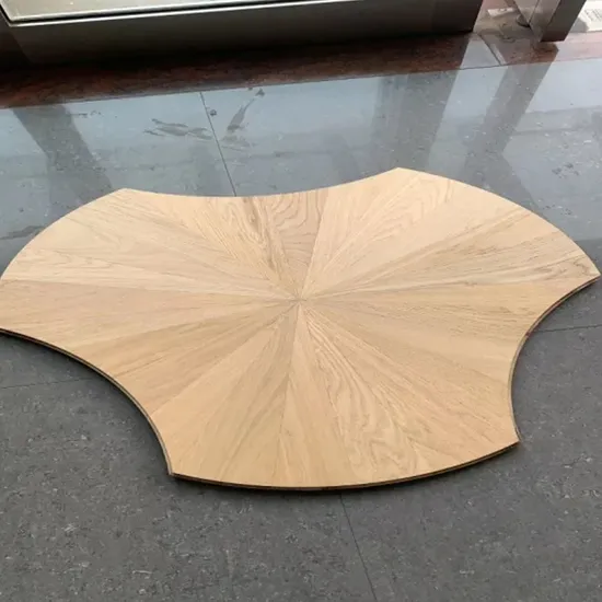 Traditional Design Oak Parquet Flooring 1.2mm Wood Veneer Engineered Wood Flooring for Indoor Living Room